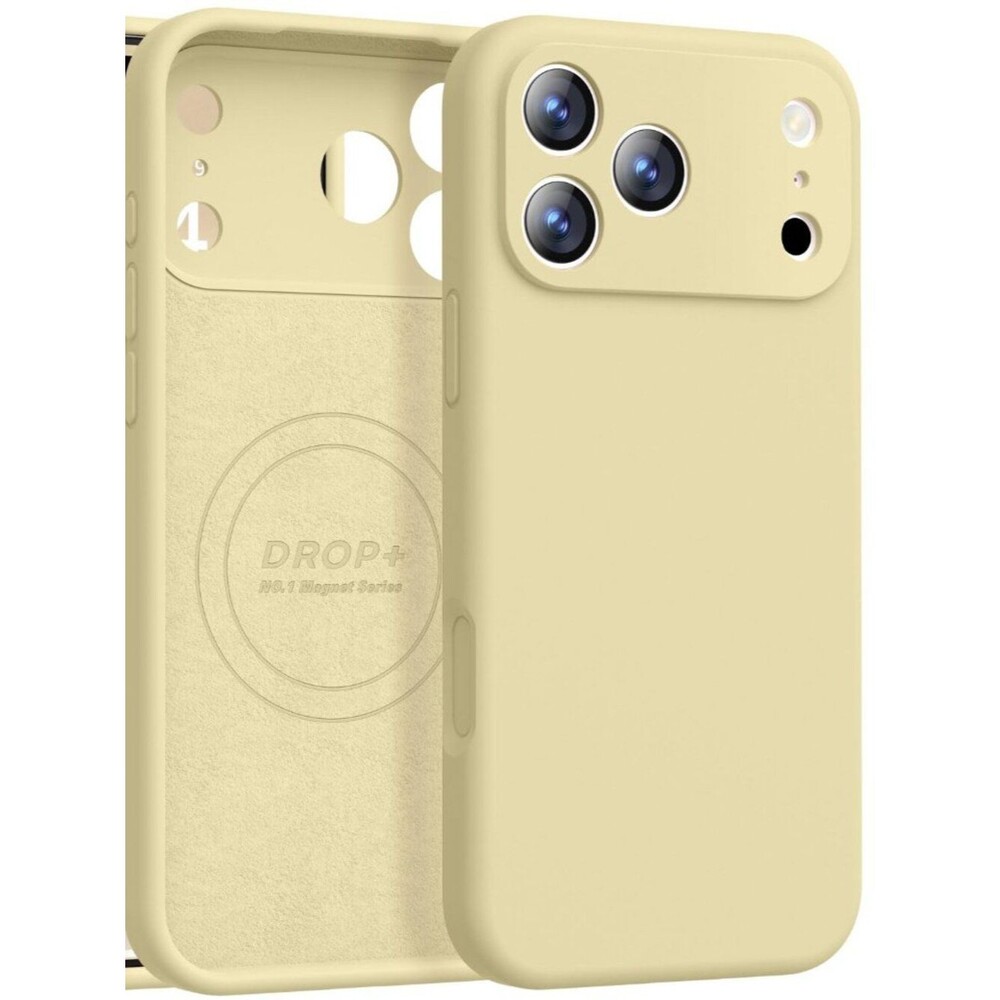 Magnetic for iPhone 17 Pro Case Slim Shockproof Anti-Scratch Microfiber Lining
